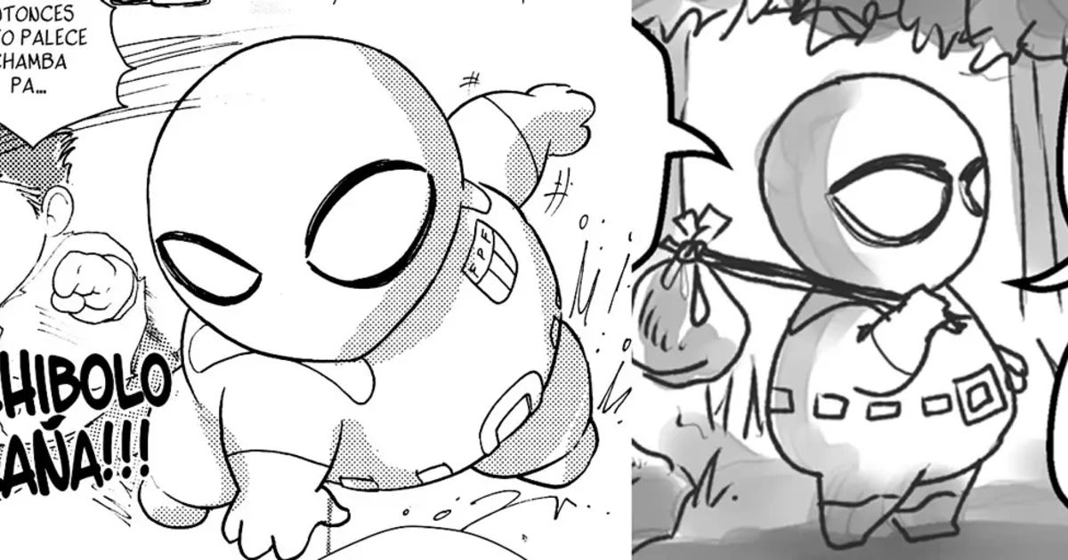 FanArt del Chibolo Araña ✍️